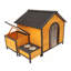 Niche pour chien portable et solide pour aire de jeux