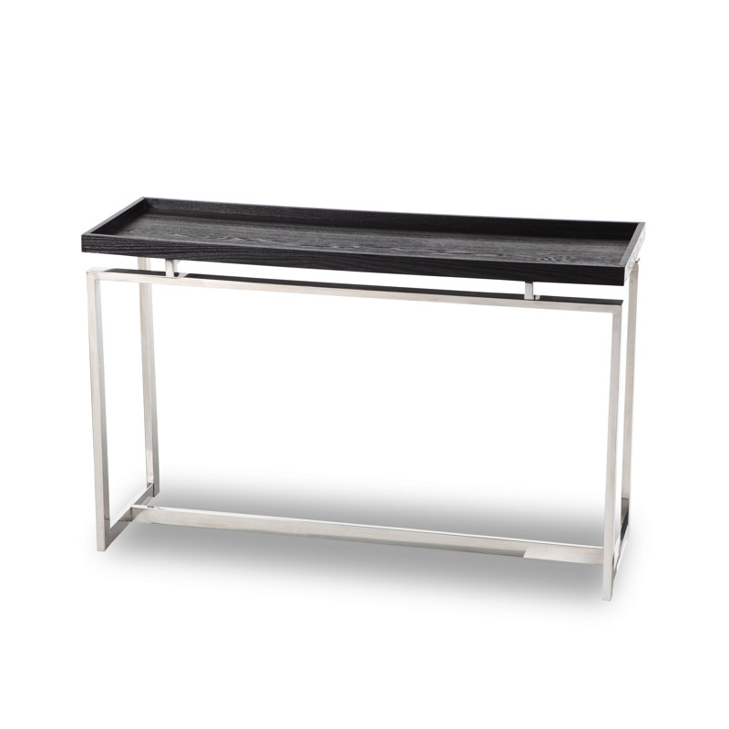 Malcom 47'' W Console Table, Silver