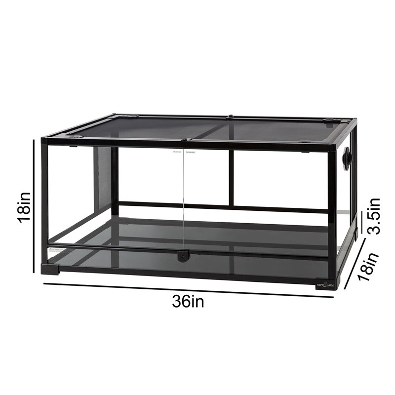 36'' x 18'' x 18'' Reptile Terrarium