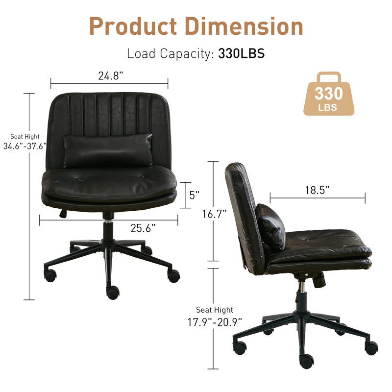 Inbox Zero Task Chair, Black