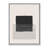 Kiro Minimal Geometric Lines and Squares VIII - Floater Frame Print on Canvas-55231377-55231380