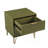 Dumbo 20" Fluted Nightstand in Olive Green (2-Drawer)-743477037