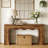 63-Inch Long Sofa Table, Farmhouse Wood Console Entryway Table-1813103693