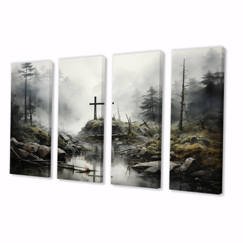Impression sur toile 4 pièces