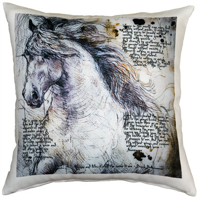 Coussin intérieur/extérieur à stallion de chevaux Napoli