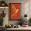 Gilded Bird on Branch Japandi - Wrapped Canvas-1418480301-1418480298