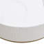 Table basse ronde 31,5 po avec tiroirs, table d'appoint avec rangement