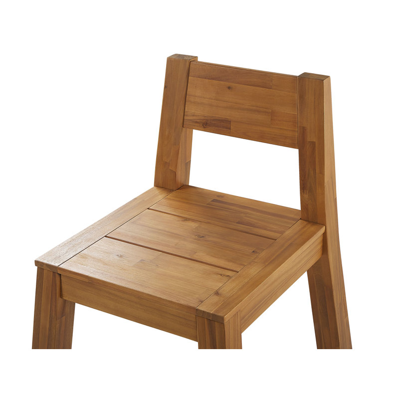 Belisma Patio Dining Side Chair with Cushion