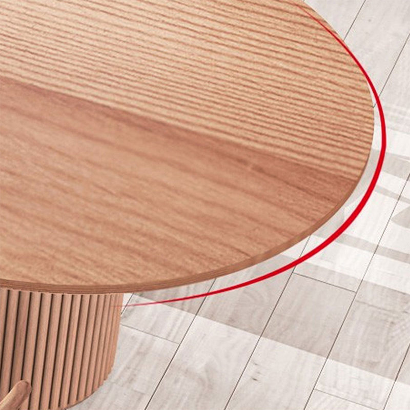 Table de salle à manger moderne Burlywood, 29.53"H x 70.87"L x 33.46"W