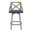 Tabouret de comptoir pivotant 25,5 po Dannie-1544496122-1544496123