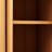 Koosharem 10.75 Bar Cabinet, Bamboo Storage Cabinet with Shelves