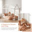 Lit simple en bois gris pour lit de bébé-1695922981