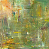 Behind The Curtain Painting by Irina Gorbman