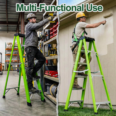 - Step Lightweight Folding Step Ladder