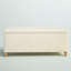 Banc de rangement rembourré Peele