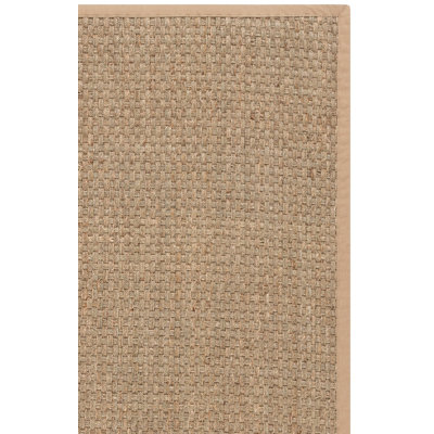 Auckland Bamboo Slat/Seagrass Natural/Beige Area Rug