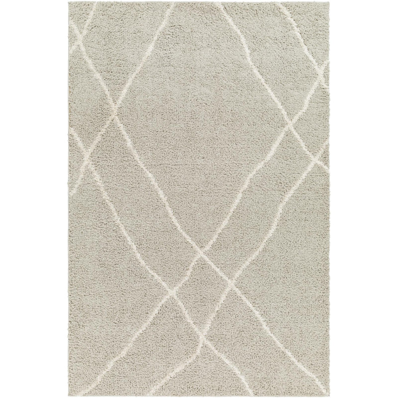 Performance Geometric Indoor Rug, Rectangle 5'3" x 7'