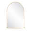 Miroir d'appoint arqué, salon, chambre à coucher, meuble-lavabo, ensemble de 2, 589960-801757550-801757551