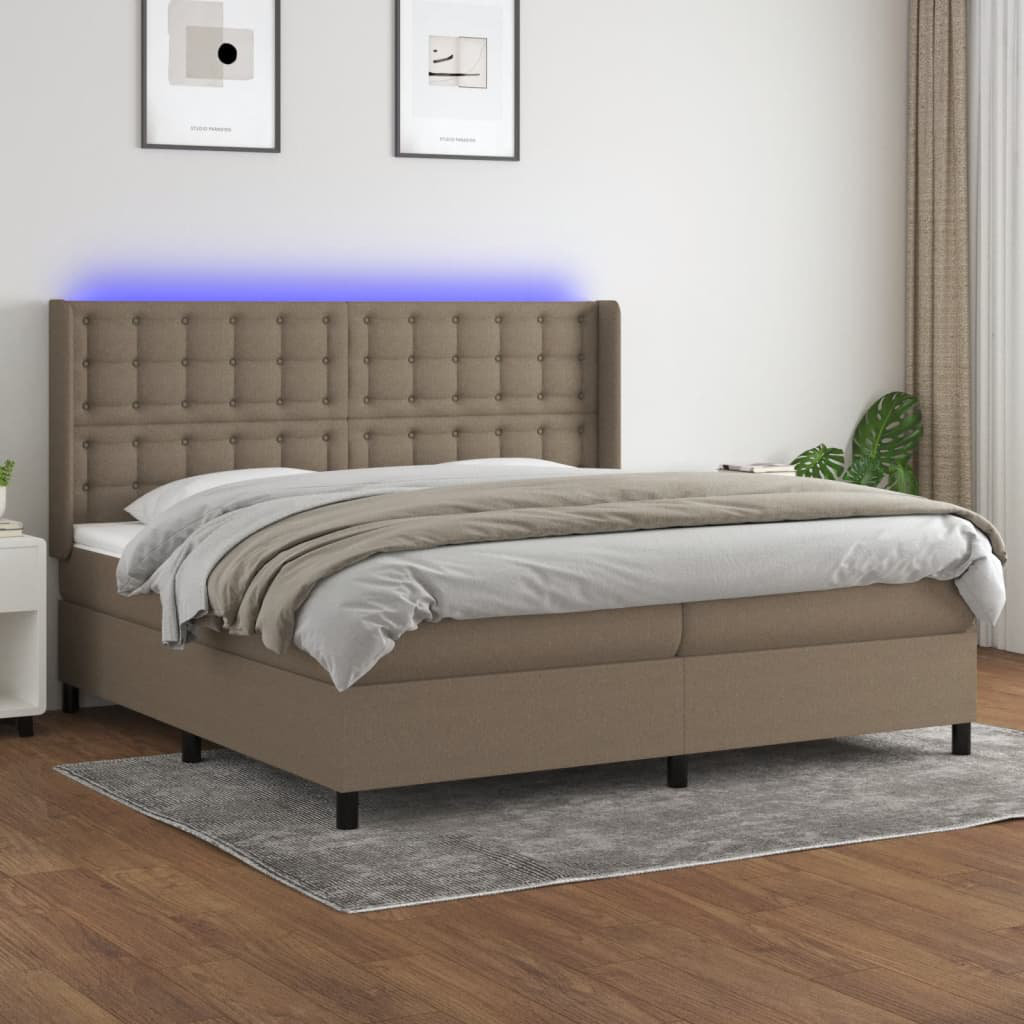 Boxspringbett Barnhard, 200 x 200 cm