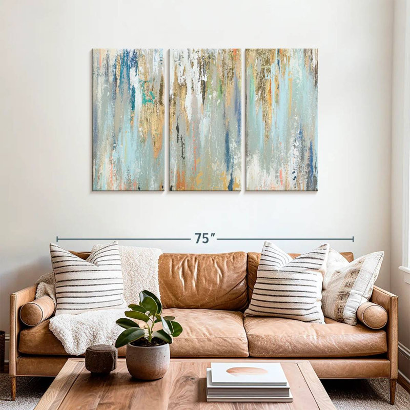 Avery Blue Illusion III, H 36 po x l 57 po