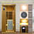 Indoor Infrared Sauna Room 1 Single Person In Red Cedar
