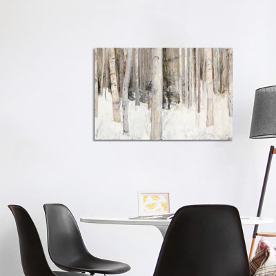 Warm Winter Light III by Julia Purinton - Wrapped Canvas Painting