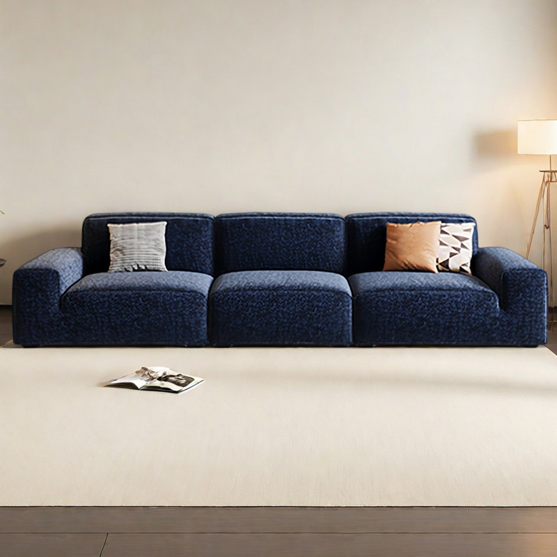 Canapé français de luxe simple et léger, H 32,67 po x l 110,23 po x P 44 po, 4
