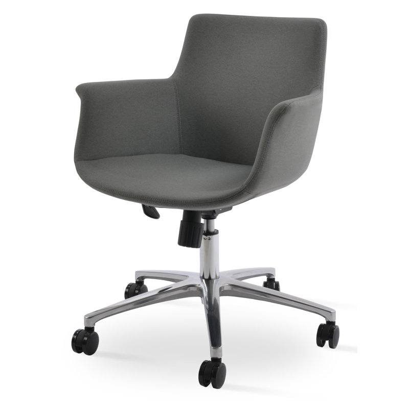 chaise de tâches Bottega, Gris foncé