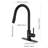 Kitchen Faucet With Pull Down Sprayer-124897239