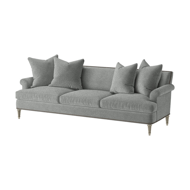 Dauphin Sofa, Hipster Gray, Rise Smoke (Performance fabric) 1357-93