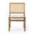 Cream Flax Polyester Blend selected
