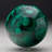 Hand-Polished Solid 3.5" Diameter Malachite Sphere // Ver. III