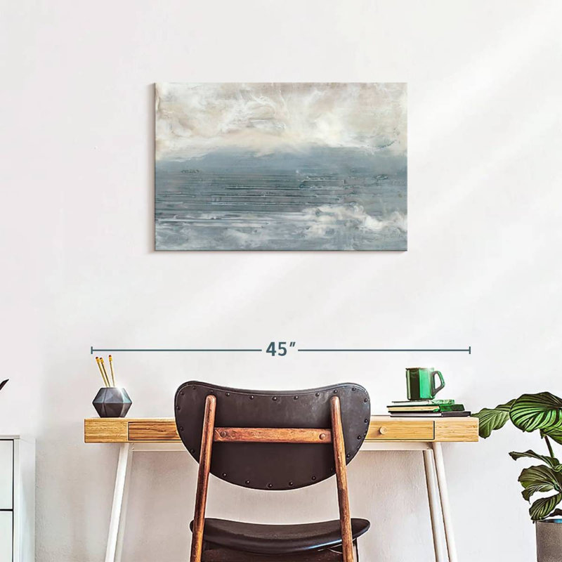 Avery Pale Blue I, 20" H x 30" W