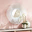 Esme Flat Metal Wall Mirror-1418818326