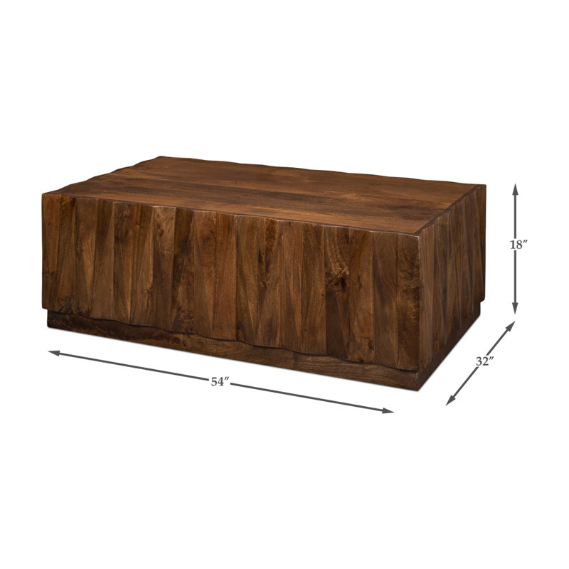 Denali Solid Wood Cocktail Table
