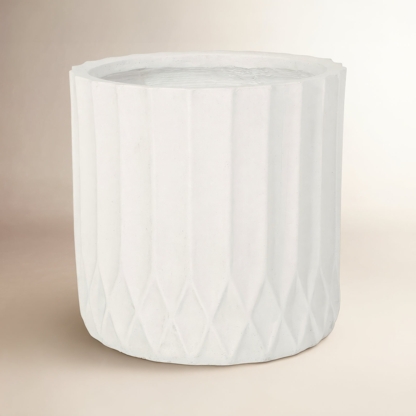 Blandin Lightweight Concrete Pot Planter, 12.5" H x 13" W x 13" D