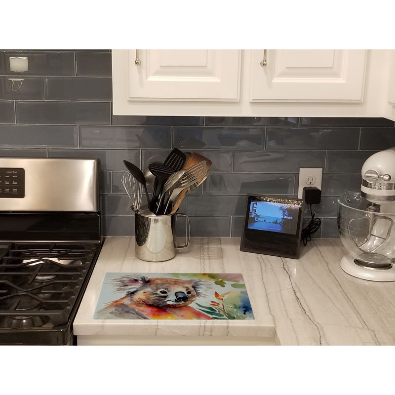 Koala Glass Cutting Board Large