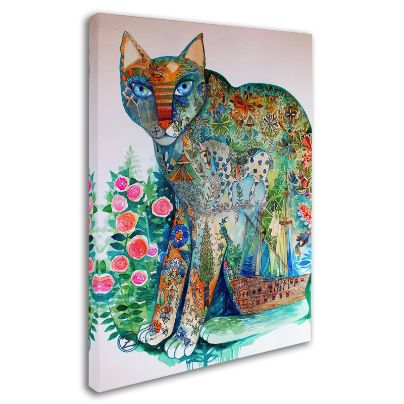 " Mediterranean Sea " by Oxana Ziaka, 24" H x 18" W