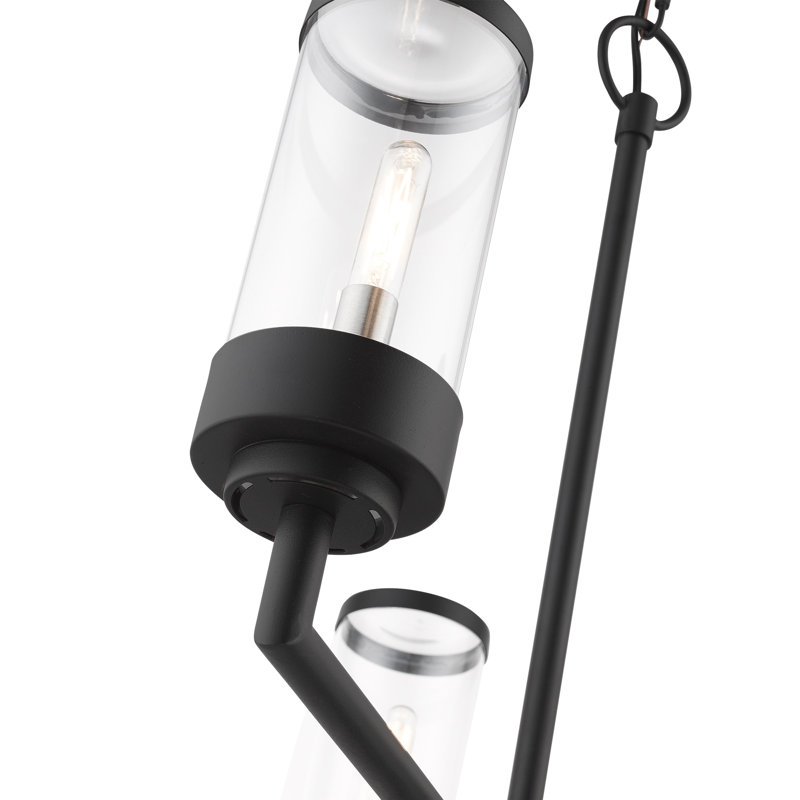 Binghamton 5 - Light Outdoor Chandelier, Textured Black
