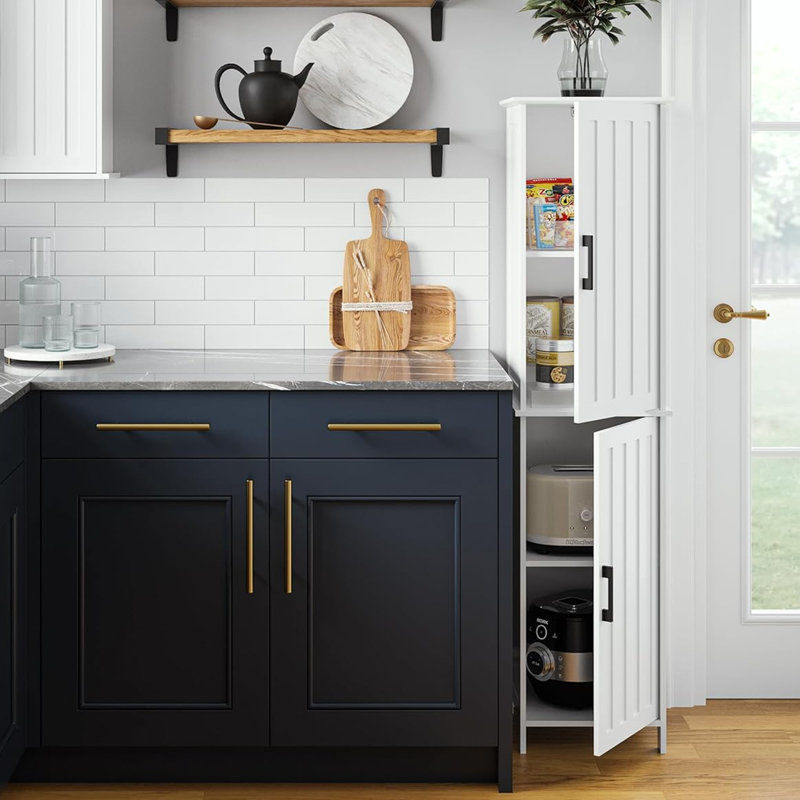 Bathroom Storage Cabinet with Adjustable Shelves