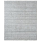 Hollmon Hand Loomed Striped Area Rug in Gray