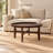 Essence Walnut Haze Solid Wood Round Coffee Table