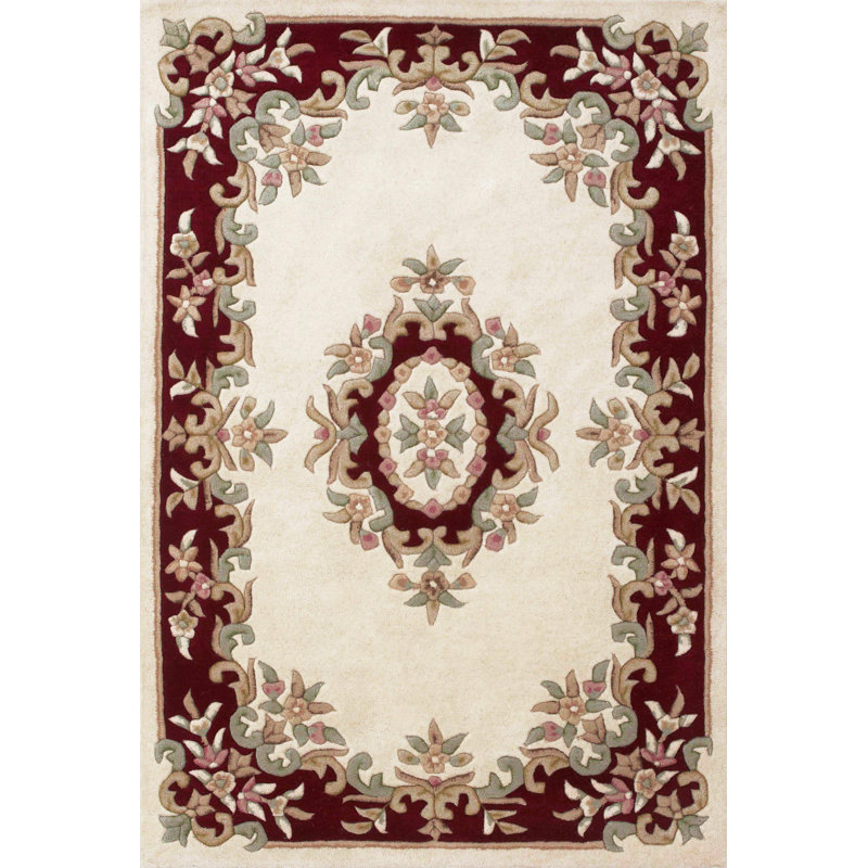 Hounslow Oriental Wool Area Rug, Rectangle 80 x 150cm
