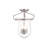 Piffard Glass Semi Flush Mount