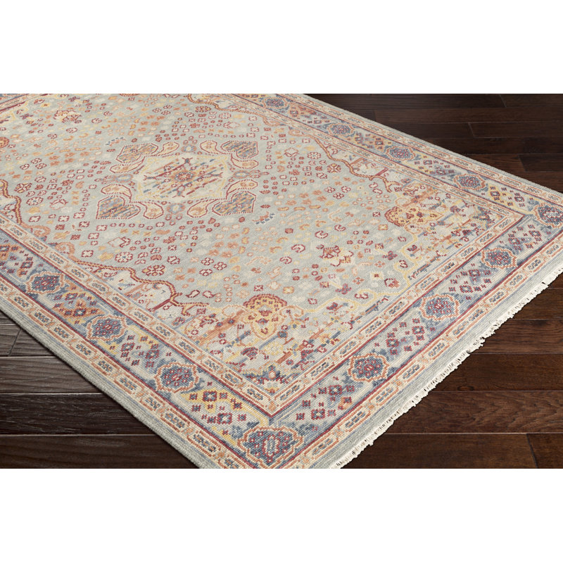 Achna Wool Oriental Indoor Rug, Rectangle 8' x 11'