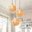 Modern 3-light Pendant With Glass Shade