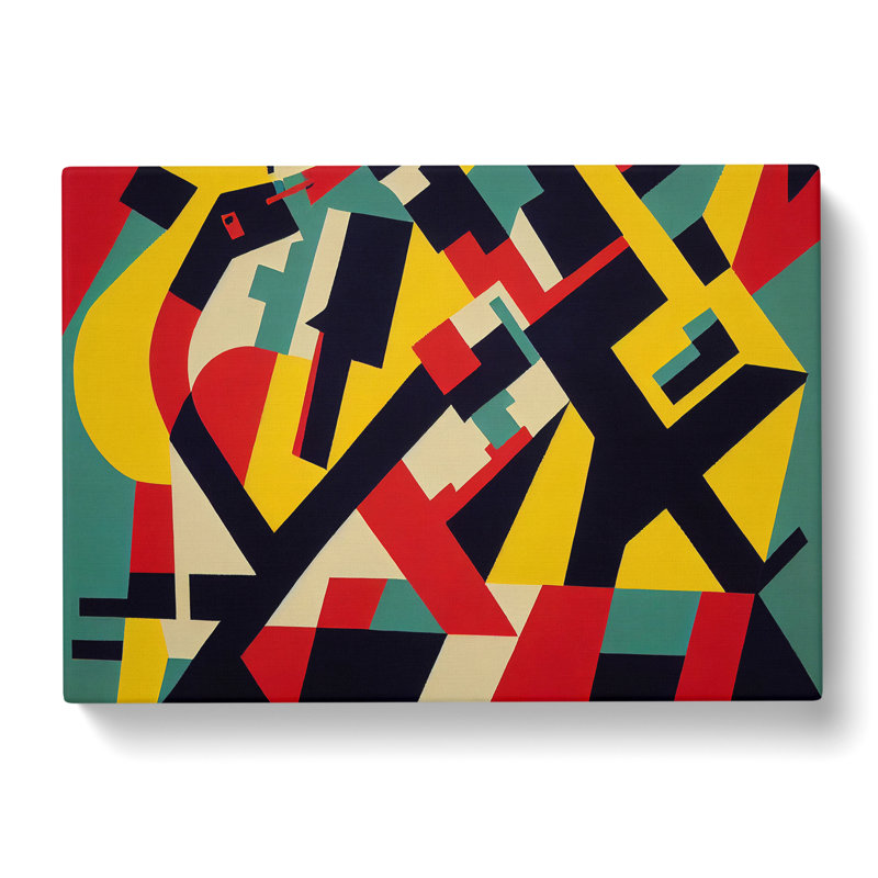 Enlightening Modern Abstract - Wrapped Canvas, 50cm H x 76cm W x 3cm D