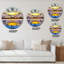 Golden Reflection of Sunshine on Lake - Horloge murale traditionnelle-59914552