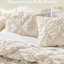 3 pièces Édredon très grand avec motif floral - Microfibre brossée, froncé élastique, chaud et confortable, taille facile à entretenir, motif floral 3 pièces, douceur semblable au nuage, rembourrage respirant,-125564275-125564280