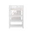 Lit mezzanine avec tablettes intégrées, escalier de rangement, garde-robe peu encombrant et lumières DEL-1636264868